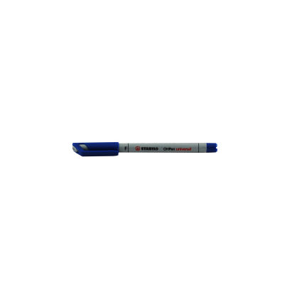 1 Stück Stabilo Nonpermanent-Marker OHPen universal, blau, 0,7mm Strichstärke, F