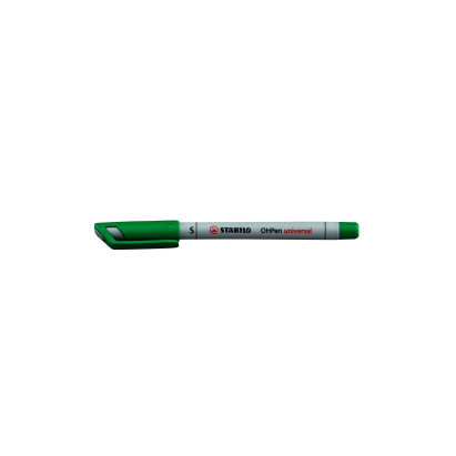 1 Stück Stabilo Nonpermanent-Marker OHPen universal, grün, 0,4mm Strichstärke, S