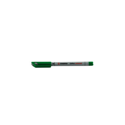 1 Stück Stabilo Nonpermanent-Marker OHPen universal, grün, 1,0mm Strichstärke, M