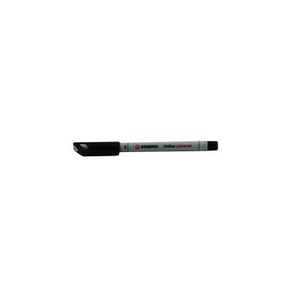1 Stück Stabilo Nonpermanent-Marker OHPen universal, schwarz, 0,4mm Strichstärke, S