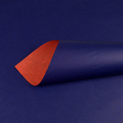 1 Rolle Geschenk- Kraftpapier 119002, Bicolor, 250m, 50cm