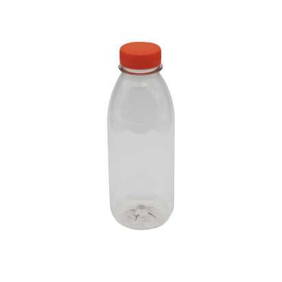 270 Stück PET Plastikflasche, Trinkflasche mit Verschlussdeckel, 250ml
