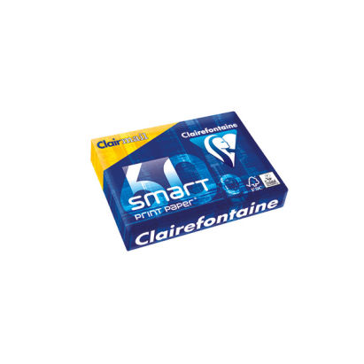 500 Blatt Clairefontaine Kopierpapier Multifunktionspapier Clairmail, DIN A4, 60 g/qm, extra weiß
