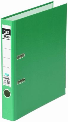 1 Stück ELBA Ordner rado brillant, Rückenbreite: 50 mm, grün (10414)