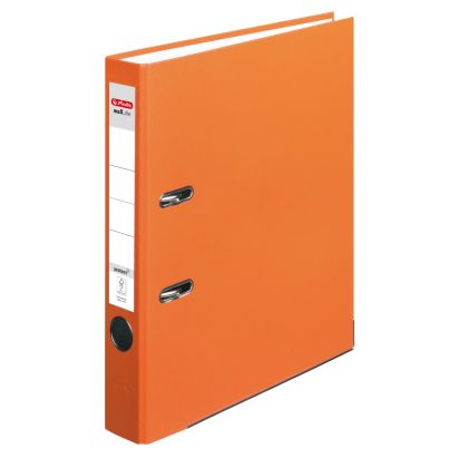 25 Stück herlitz Ordner maX.file protect, Rückenbreite: 50 mm, orange (10557015)