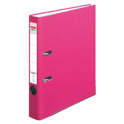 25 Stück herlitz Ordner maX.file protect, Rückenbreite: 50 mm, pink (11053691)
