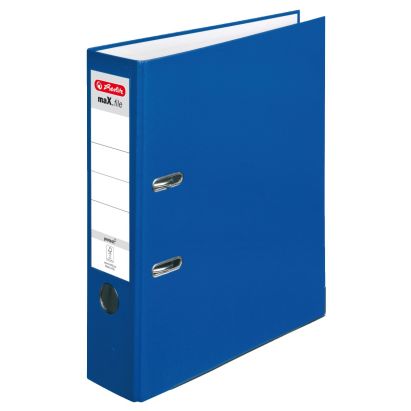 20 Stück herlitz Ordner maX.file protect, Rückenbreite: 80 mm, blau (5480405)