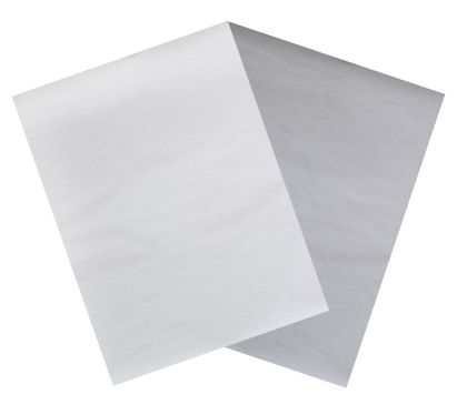 12,5 Kg Einschlagpapier weiß 50x75cm, 1/2 Bogen, 40g/qm, aus Cellulose
