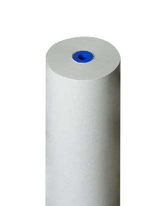 10 Kg Einschlagpapier weiß 50cm, 50g/qm, aus Cellulose, auf Rolle