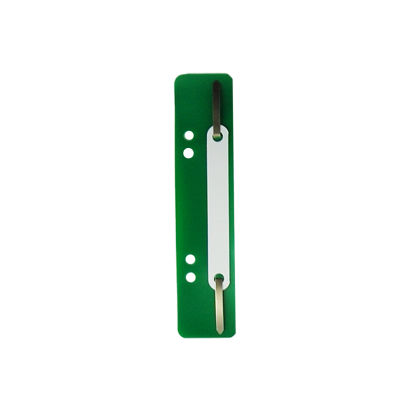 25 Stück ELBA Heftstreifen, PP, grün, kurz, 35 x 150 mm