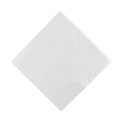 FASANA 1000 Stück Papier Servietten 3-lagig, 33x33cm, 1/4 Falz, weiß