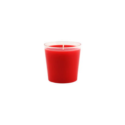 1 Stück Duni Switch & Shine Kerzen Nachfüller für Kerzengläser, rot