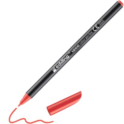 1 Stück edding 1200 colorpen, rot