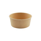 300 Stück Bio Kraft- Bowl, Salatschale 500ml, Ø150mm, braun, Kraftpapier