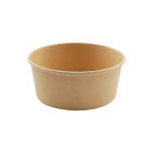 300 Stück Bio Kraft- Bowl, Salatschale 750ml, Ø150mm, braun, Kraftpapier