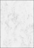 50 Stück Sigel Marmor-Papier, DP 396  A4, 200 g/qm, Edelkarton, grau