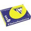 250 Blatt Kopierpapier Clairalfa Universal-Papier Trophée (Kanariengelb) DIN A4, 160 g/qm